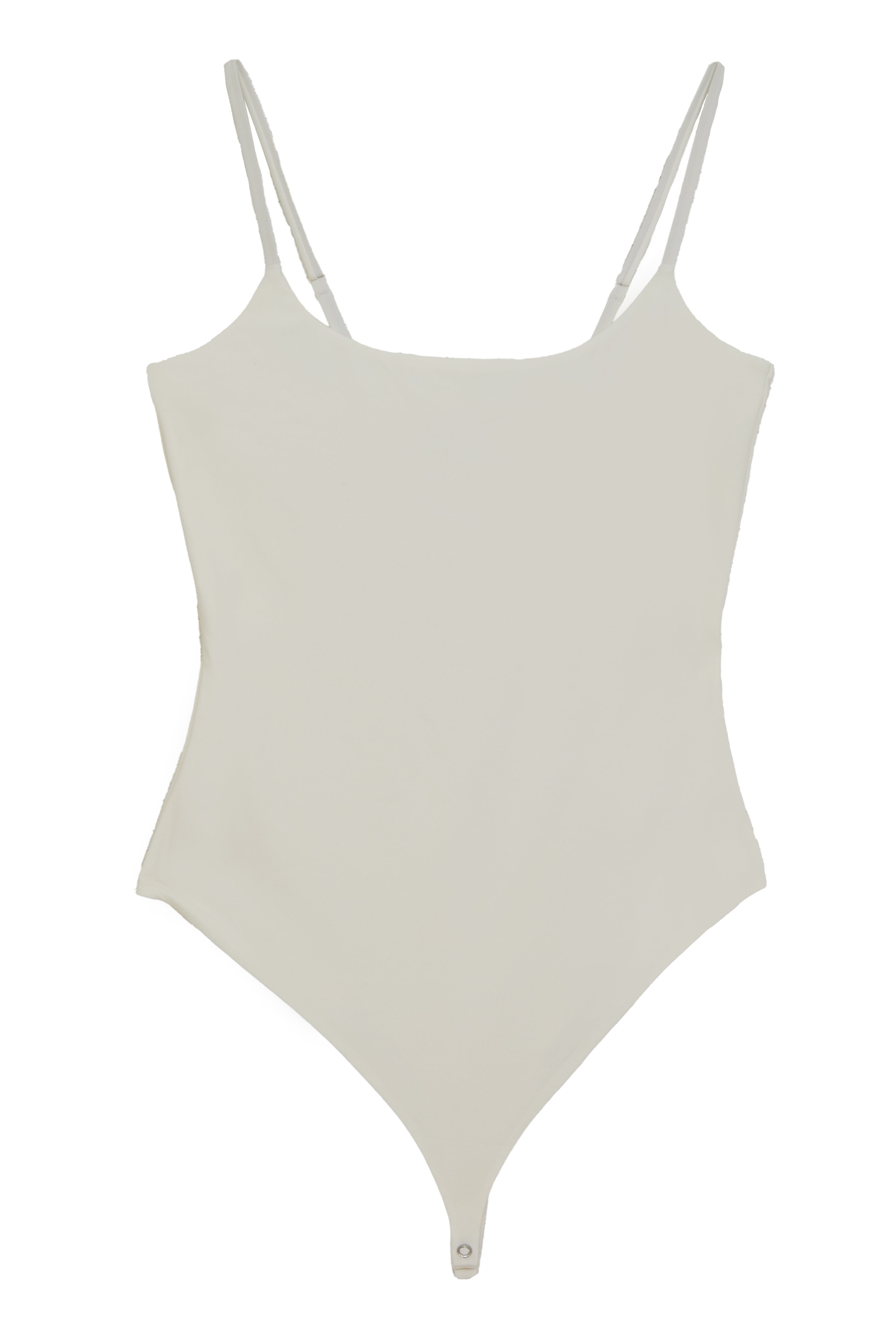 Strappy Cami 'Sonny' Adjustable Bodysuit - Coconut