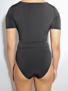 Scoop Neck Short Sleeve 'Megan' Bodysuit