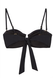 Bandeau U- Front Removable Strap Bikini Top