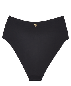 High-Waisted Tie Side Tummy Control Bikini Bottom