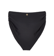 Ruched Adjustable High Waisted Bikini Bottoms