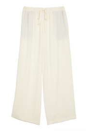 High Waisted Wide Leg ‘Olivia’ Trousers - Coconut