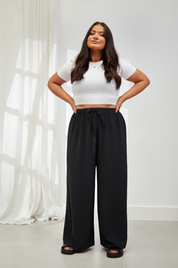 High Waisted Wide Leg ‘Olivia’ Trousers